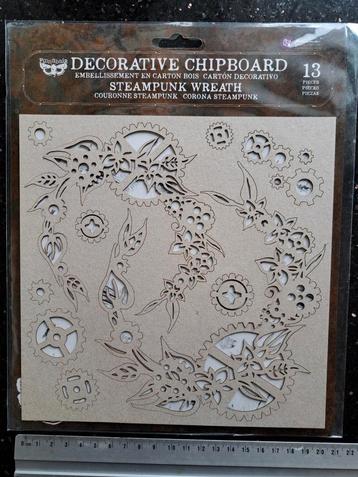 CHLIPBOARD  FINNABAIR PRIMA MARKETING STEAMPUNK MIXED MEDIA  beschikbaar voor biedingen