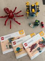 Lego Creator 31130 Octopus + Onderzeeër + Duikers, Ophalen of Verzenden, Zo goed als nieuw, Complete set, Lego