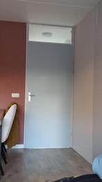 Opdekdeur, Doe-het-zelf en Verbouw, Deuren en Horren, Ophalen, Gebruikt, 80 tot 100 cm, Binnendeur