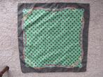 Ralph Lauren sjaal afmeting: 60x60 cm mooie groentinten, RL, Ophalen of Verzenden, Zo goed als nieuw, Sjaal