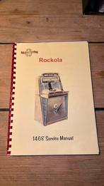 Rock ola 1468 service manual EN schema, Ophalen of Verzenden, Zo goed als nieuw, 1970 tot heden, Seeburg