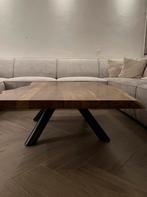 Houten salontafel 140x90 cm, Huis en Inrichting, Tafels | Salontafels, Ophalen, 50 tot 100 cm, Zo goed als nieuw, Minder dan 50 cm