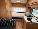 Hobby De luxe Easy 400 SF bouwjaar 2001 met voortent, Caravans en Kamperen, Caravans, Overige typen, Bedrijf, Treinzit, 750 - 1000 kg