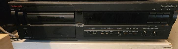 Nakamichi Cassettedeck 2 - Topklasse!, Audio, Tv en Foto, Cassettedecks, Ophalen of Verzenden