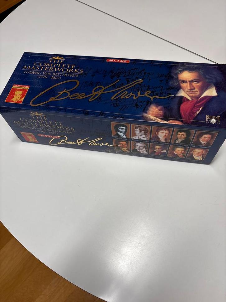 Beethoven - Complete Masterworks - 40 CD Boxset, Cd's en Dvd's, Cd's | Klassiek, Zo goed als nieuw, Orkest of Ballet, Classicisme