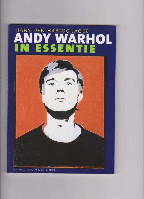 Andy Warhol in essentie door Hans den Hartog Jager, Boeken, Kunst en Cultuur | Beeldend, Zo goed als nieuw, Schilder- en Tekenkunst