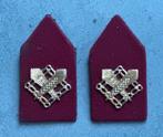 Kraagspiegels Intendance, Ophalen of Verzenden, Landmacht, Nederland, Embleem of Badge