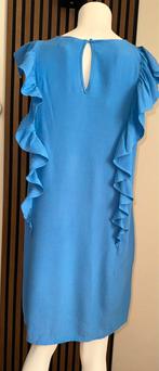 H&M Blauw Jurkje met Ruffles – Maat 38 – Fris & Vrouwelijk, Maat 38/40 (M), H&M, Blauw, Ophalen of Verzenden
