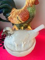 Ronde bonbonniere Victoriaans opaline in uitstekende staat, Verzenden