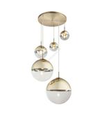 Globo hanglamp oud messing nieuw, Ophalen, Nieuw, Luxe, Minder dan 50 cm