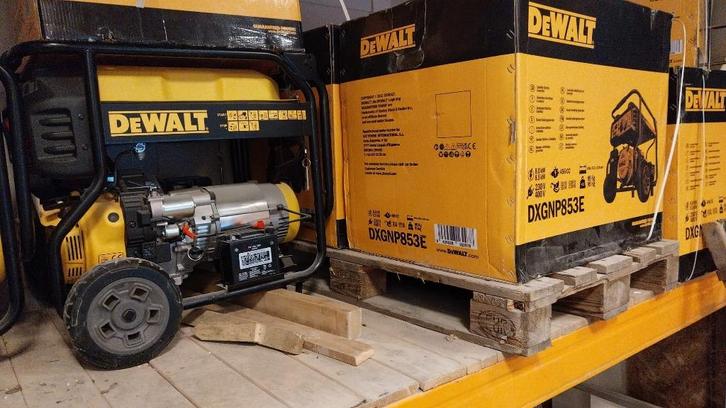 genarators, Doe-het-zelf en Verbouw, Aggregaten, Nieuw, Benzine, 30 kVA of meer, Elektrisch startend, Ophalen