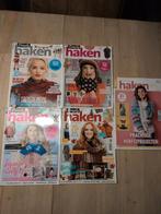 Super leuke tijdschriften, haken, breien, hobby, 14 stuks!!!, Ophalen of Verzenden, Gebruikt, Breien of Haken, Patroon of Boek