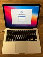 Macbook Pro Retina 13” mid 2014, Computers en Software, Apple Macbooks, Gebruikt, 2 tot 3 Ghz, Qwerty, 8 GB