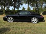 Porsche 2003 Cabrio Zwart 3.6L Handgeschakeld, Auto's, Achterwielaandrijving, Cabriolet, Zwart, Leder