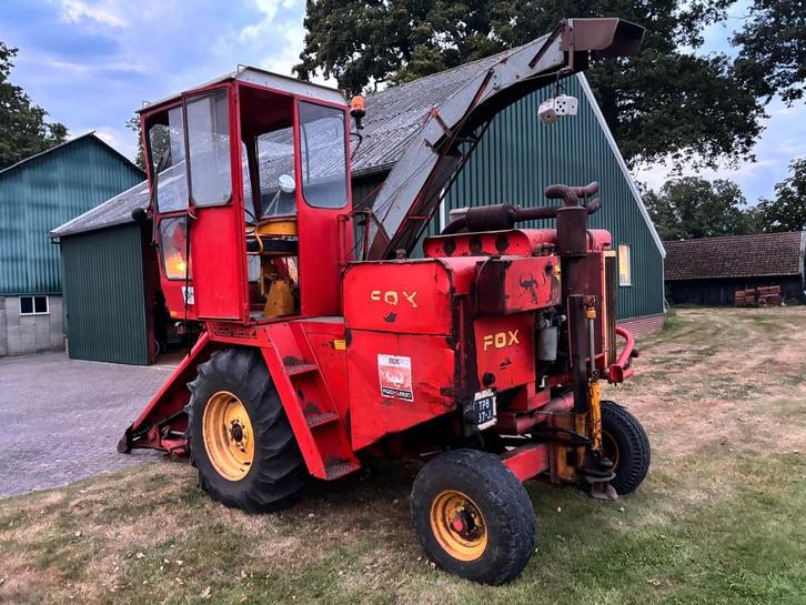 Fox Super D Maïshakselaar - Oldtimer, Zakelijke goederen, Agrarisch | Tractoren, Overige merken, tot 80 Pk, Oldtimer, Ophalen of Verzenden