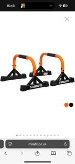 Mira Fit paralettes, Sport en Fitness, Fitnessmaterialen, Ophalen of Verzenden, Zo goed als nieuw, Overige typen