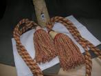 2 oude embrasses oud roze / ecru, Ophalen of Verzenden