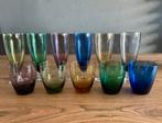 Gekleurde glazen, Verzamelen, Glas en Borrelglaasjes, Ophalen, Zo goed als nieuw