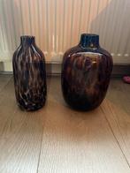 Twee prachtige vazen, Huis en Inrichting, Woonaccessoires | Vazen, Ophalen, Overige kleuren, 50 tot 75 cm, Glas
