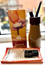 Retro Slagroomspuit  Zo Goed Als Nieuw! Met patronen, ., Ophalen of Verzenden, Zo goed als nieuw, .