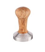 Motta Tamper 58mm Hout Olijf, espresso machines barista, Ophalen, Nieuw