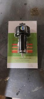Auto Sigarettenaansteker Voltmeter + Temperatuur, Auto diversen, Ophalen of Verzenden, Nieuw