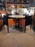 4 x Move eetkamerstoelen van Arnold Merckx voor Arco, Huis en Inrichting, Stoelen, Gebruikt, Post modern, memphis, Geen idee, Zwart