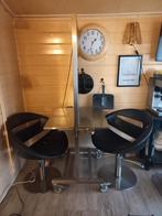 Kapperstafel met 2 stoelen, Ophalen