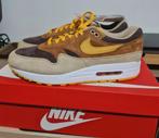 Nike Air Max 1 PRM Duck Pecan Yellow Ochre maat 45,5, Ophalen of Verzenden, Zo goed als nieuw, Overige kleuren