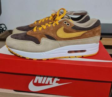 Nike Air Max 1 PRM Duck Pecan Yellow Ochre maat 45,5 beschikbaar voor biedingen
