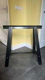 Ikea oddvag bureau tafel schaag /tafelpoot, Tafelpoot, 50 tot 100 cm, Zo goed als nieuw, Rechthoekig