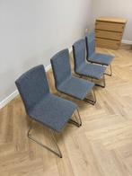 4 stuks Ikea Volfgang Stoelen - Grijs, Ophalen of Verzenden, Grijs, Twee