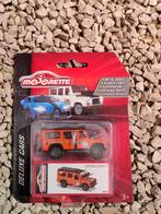 Majorette Land Rover Defender 110 ORANJE, Ophalen of Verzenden, Zo goed als nieuw, Auto