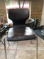 2 Vintage stapel stoelen ( Flötotto), Ophalen, Gebruikt, Bruin, 50 tot 100 cm