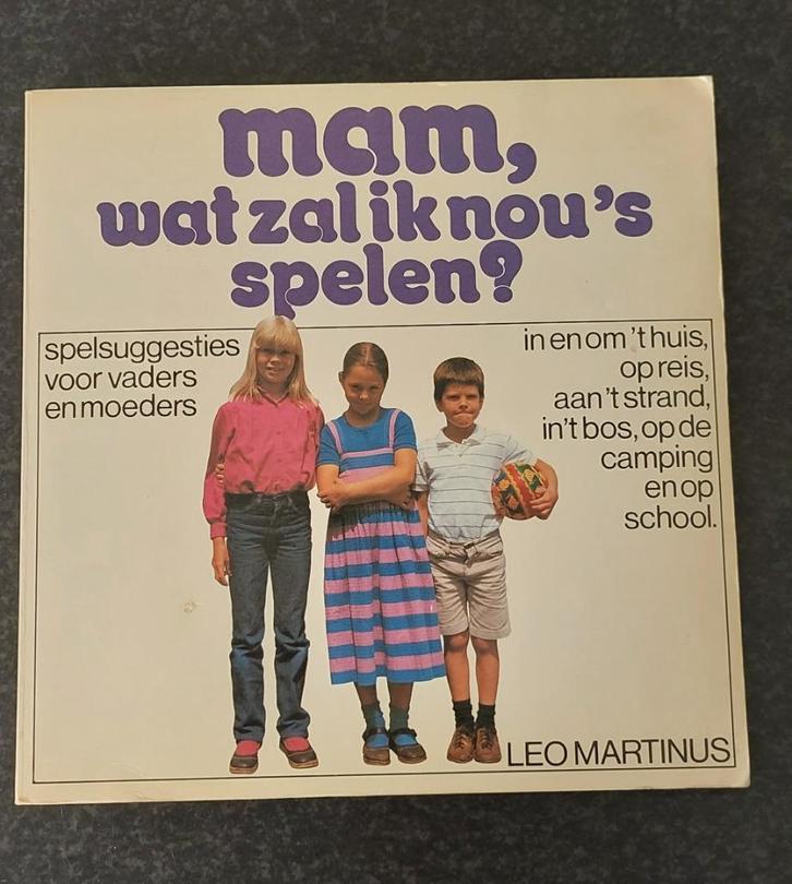 Leo Martinus - Mam, wat zal ik nou's spelen?, Boeken, Hobby en Vrije tijd, Zo goed als nieuw, Overige onderwerpen, Ophalen of Verzenden