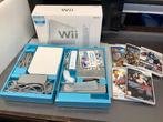 Nintendo Wii compleet in originele doos. Met spellen., Spelcomputers en Games, Spelcomputers | Nintendo Wii, Met 1 controller