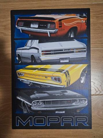 Officiële Dodge Mopar emaille ophangbord beschikbaar voor biedingen