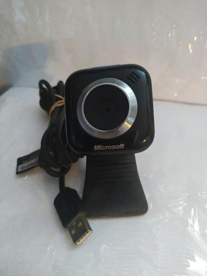 LifeCam VX-5000 Webcam, Computers en Software, Webcams, Gebruikt, Bedraad, Microfoon, Ophalen of Verzenden
