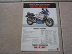 Suzuki GSX 1100 EF brochure folder 1984, Motoren, Handleidingen en Instructieboekjes, Suzuki