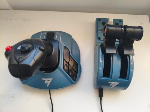 Thrustmaster TCA Officer Pack Airbus Edition, Computers en Software, Joysticks, Zo goed als nieuw, Ophalen of Verzenden