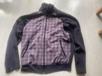 Adidas trainingsjack maat M, Kleding | Heren, Truien en Vesten, Ophalen of Verzenden, Zo goed als nieuw, Maat 48/50 (M), Paars