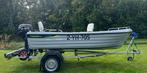 Valory Fisker 410 uit 2022 visboot ( boot motorboot ), Tot 10 pk, Verzenden, Zo goed als nieuw, 3 tot 6 meter