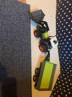claas trekker met kar, Ophalen, Gebruikt