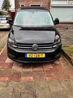 Volkswagen Caddy 1.6 D 75KW 2017 99.500 ORGINELE NAP, Auto's, Bestelauto's, Stof, Zwart, 4 cilinders, 700 kg