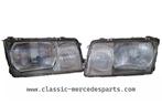 Koplampen Mercedes W126 Bosch links en rechts, Ophalen of Verzenden, Gebruikt, Mercedes-Benz