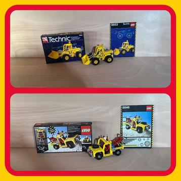 166. TECHNIC  LEGO NR. 8846 EN 8853 met boekje en doos beschikbaar voor biedingen