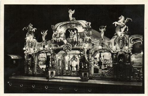 Miniatuur-Stoomcaroussel Th. Den Uyl, Gorinchem - ongelopen, Verzamelen, Ansichtkaarten | Themakaarten, Ongelopen, 1920 tot 1940