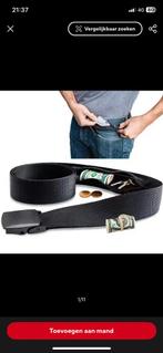 Super riem en verborgen van waardevolle spulletjes, nieuw, Kleding | Heren, Riemen en Ceinturen, Ophalen of Verzenden, Nieuw, Zwart