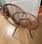 Vintage Rotan Stoel - 1966, Gebruikt, Bruin, Riet of Rotan, Ophalen of Verzenden
