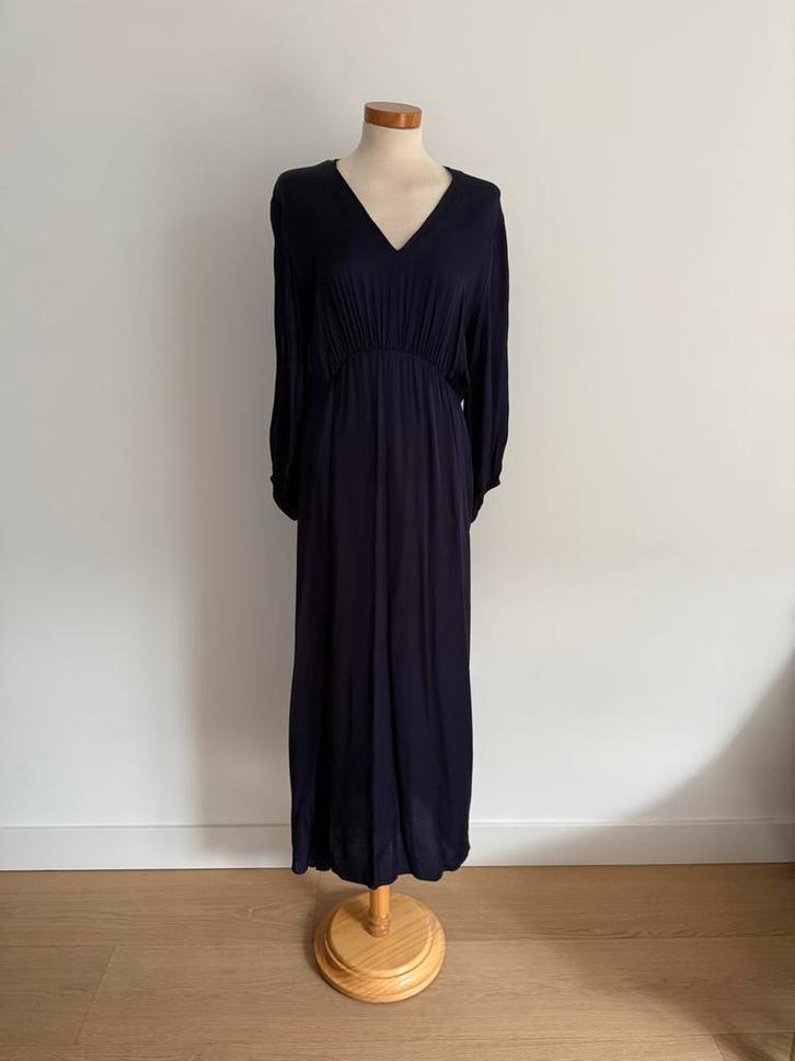Penn & Ink Jurk Blauw/Paars Maat L - Zo Goed Als Nieuw!, Kleding | Dames, Jurken, Zo goed als nieuw, Maat 42/44 (L), Paars, Ophalen of Verzenden